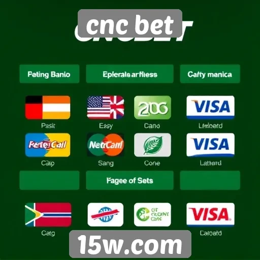 métodos de pagamento disponíveis na cnc bet são diversificados